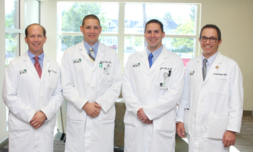 assistants orthopaedic team physicians professionals surgeons surgical providing physician seven lead treatment five together services